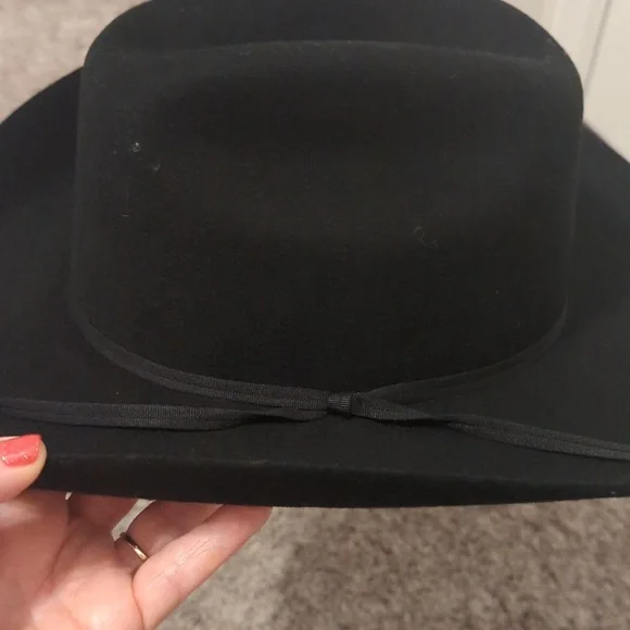 Black Stetson rodeo Jr. youth size - Picture 3 of 6